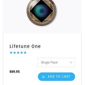 Aires Tech Lifetune emf stick on